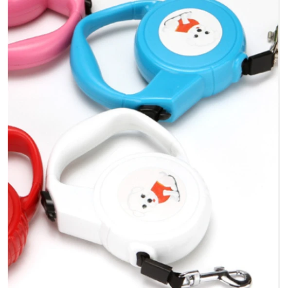 Sevimli Otomatik Köpek Gezdirme Tasması 2.5 Metre ürün görseli