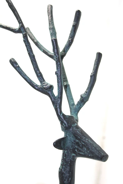 Metal 3'lü Geyik Seti - Resim 2