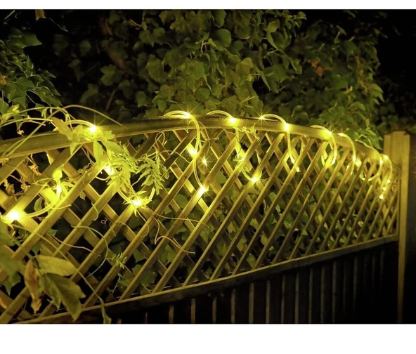 10 Metre Güneş Enerjili Hortum LED Işık - 4