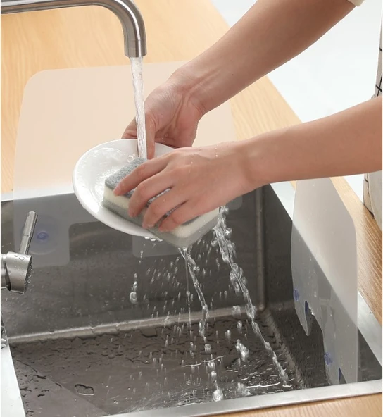 Lavabo ve Ocak Sıçrama Önleyici Vantuzlu Kalkan ürün görseli