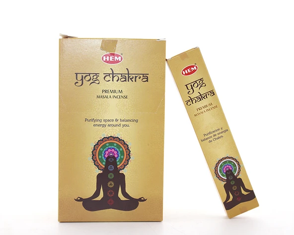 Hem Yog Chakra Masala Aromalı Çubuk Tütsü ürün görseli