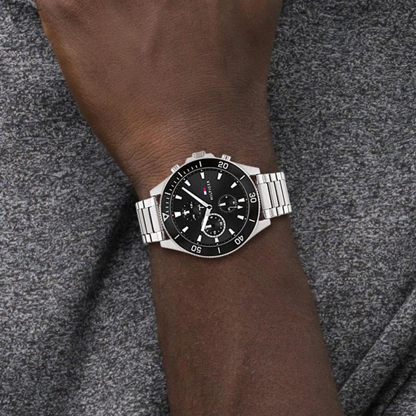 Tommy Hilfiger TH1791916 Erkek Kol Saati - Resim 4