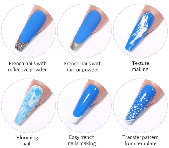 Tırnak Süs Damgası French Stamper - Resim 3