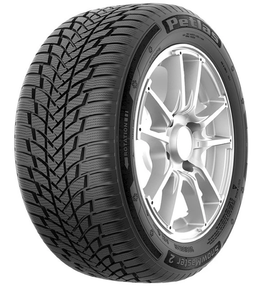 Petlas 205/55 R16 TL 91H SNOWMASTER 2 Kış Lastiği (Üretim Tarihi:2025) ürün görseli 1