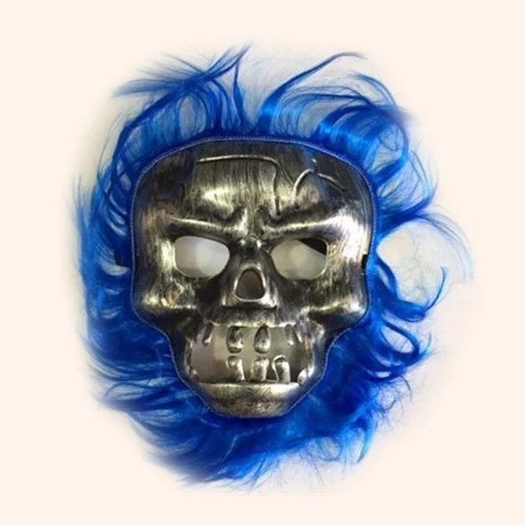 Cadılar Bayramı Maskesi Lacivert ürün görseli