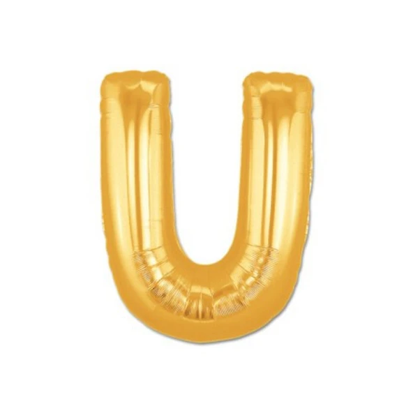 Altın Sarısı Folyo Harf Balon 1 Metre ürün görseli