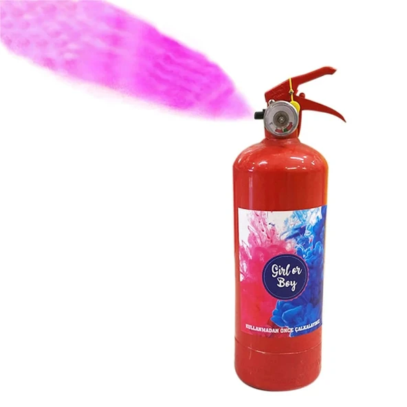 Cinsiyet Tüpü - Gender Reveal Partisi Tüpü Pembe Renk ürün görseli