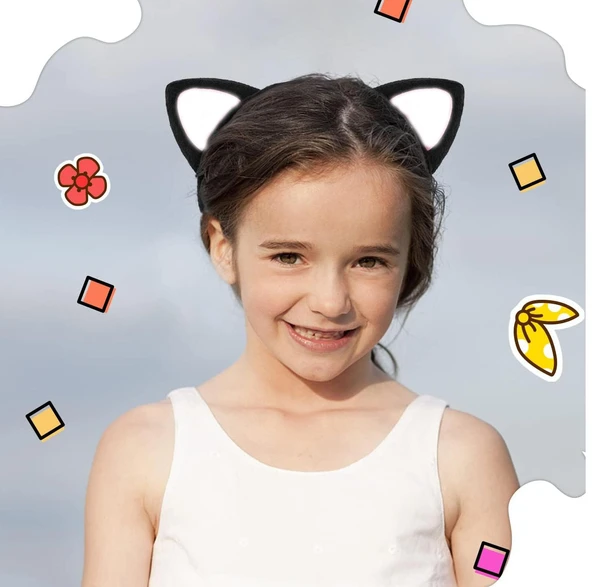 Kedi Kulak Taç Pofuduk - Resim 2