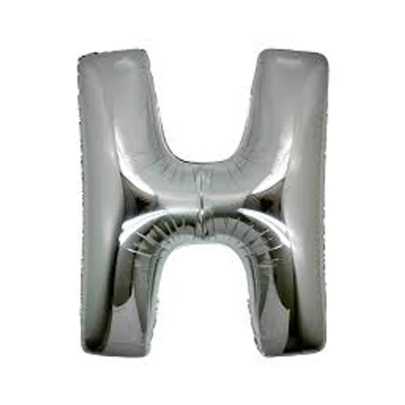 Gümüş Rengi Folyo Balon 1 Metre ürün görseli