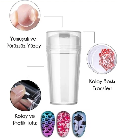 Tırnak Süs Damgası French Stamper - Resim 5