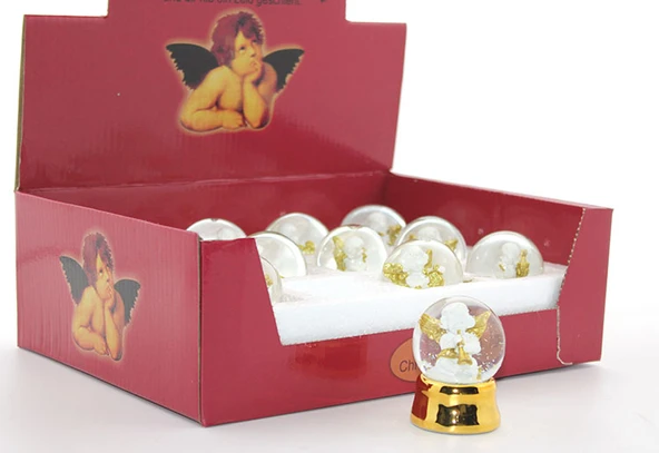 Minik Melekli Kar Küresi ürün görseli