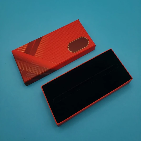 Kalem Kutusu Kırmızı Tasarımlı ürün görseli