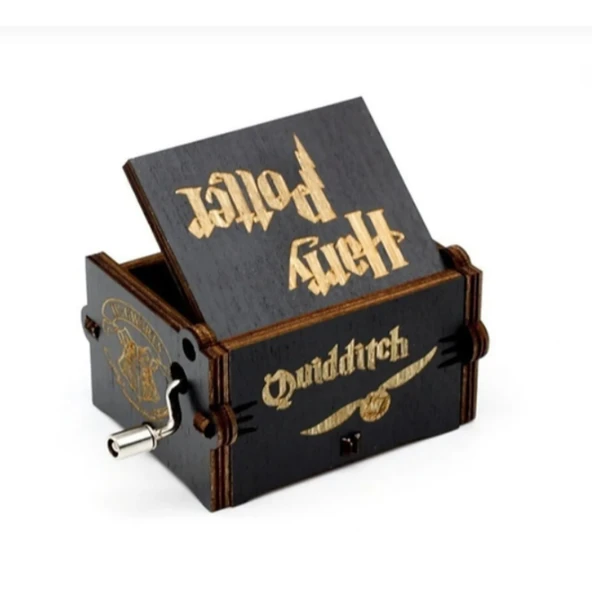 Harry Potter Ahşap Çevirmeli Müzik Kutusu ürün görseli