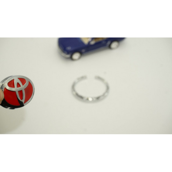Toyota Buğday Kulakları Krom Metal 3M 3D Logo OEM Ürün