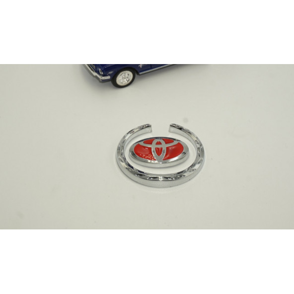 Toyota Buğday Kulakları Krom Metal 3M 3D Logo OEM Ürün - 3