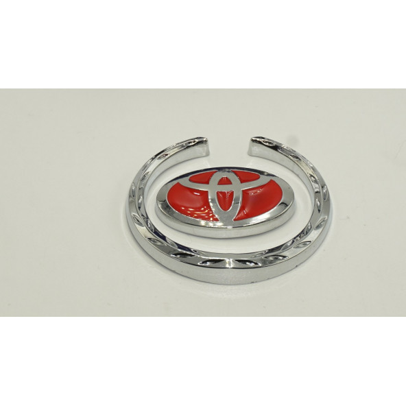 Toyota Buğday Kulakları Krom Metal 3M 3D Logo OEM Ürün - 4