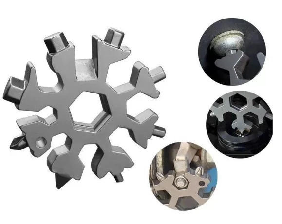 Kar Tanesi Çok Amaçlı Anahtarlık Açacak ürün görseli