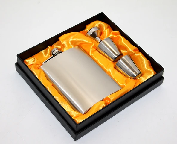 Paslanmaz Çelik 2 Shot Bardaklı Matara Seti ürün görseli