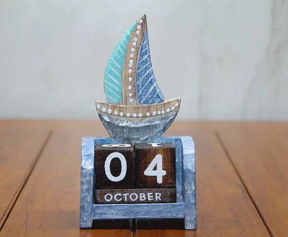 Ahşap Yelken Takvim ürün görseli