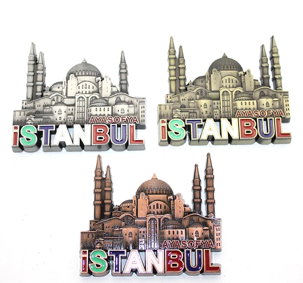 İstanbul Temalı Metal Magnet Model 6 ürün görseli