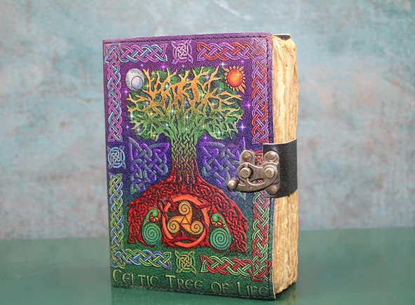 Hayat Ağacı Deri Defter Model 1 ürün görseli