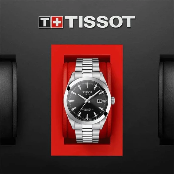 Tissot T1274071105100 Gentleman Powermatic 80 Silicium Erkek Kol Saati T127.407.11.051.00 - Resim 2