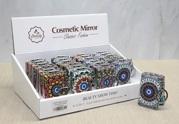 Taşlı El Aynası Anahtarlık Model 1 ürün görseli