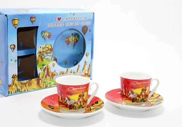 Yöresel İkili Fincan Seti Model 1 ürün görseli