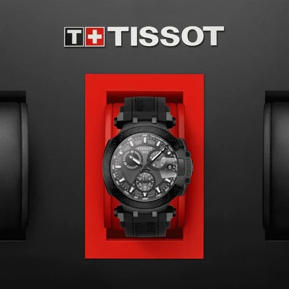 Tissot T-Race Chronograph T1154173706103 Erkek Kol Saati T115.417.37.061.03 - Resim 3