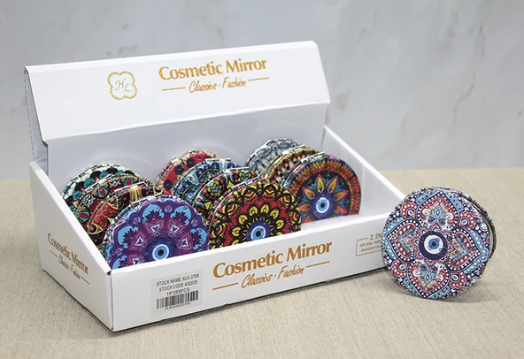 Taşlı El Aynası Yuvarlak İnce Model 5 ürün görseli