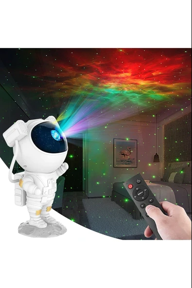 Astronot Galaksi Projeksiyon Lamba - Resim 3