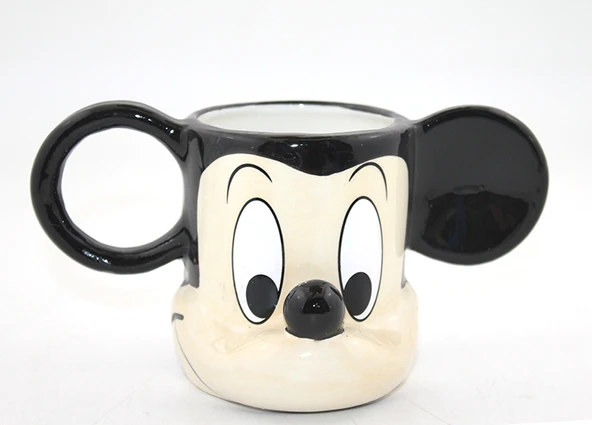 Porselen Mickey Mouse Kupa Bardak ürün görseli