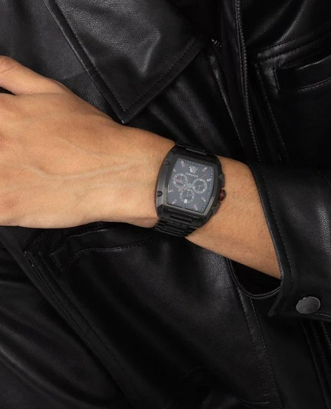 Versace VRSCVE6H00623 Erkek Kol Saati - Resim 6