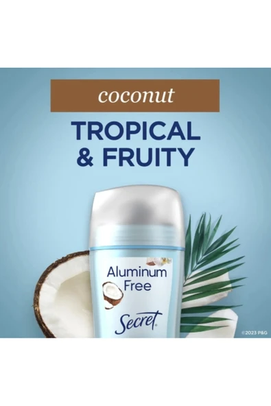 Aluminum Free Balancing Minerals Notes of Coconut 48 hr Odor Protectıon Dry Solıd Stik Deodor - Resim 3