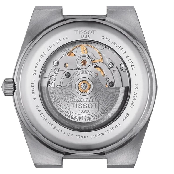 Tissot Prx Powermatic 80 T137.407.16.051.00 Erkek Kol Saati - Resim 2