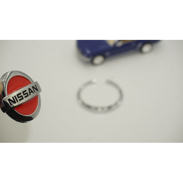 Nissan Buğday Kulakları Krom Metal 3M 3D Logo OEM Ürün