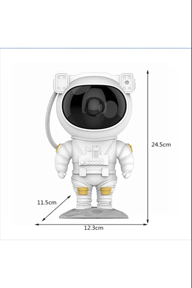 Astronot Galaksi Projeksiyon Lamba - Resim 4