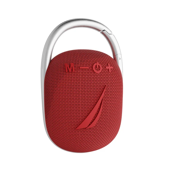 Nautica S30 Taşınabilir Şarjlı Kablosuz Bluetooth Speaker Hoparlör Kırmızı ürün görseli 1