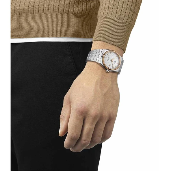 Tissot PRX Powermatic 80 T1374072103100 Erkek Kol Saati T137.407.21.031.00 - Resim 5