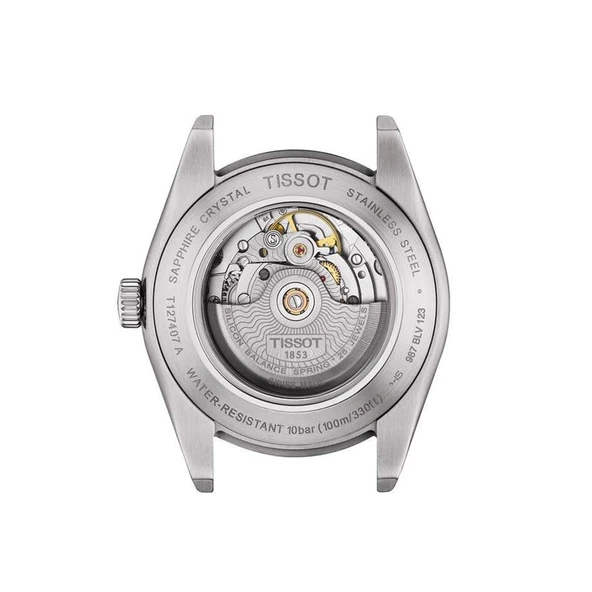 Tissot T1274071104100 Gentleman Powermatic 80 Silicium Erkek Kol Saati T127.407.11.041.00 - Resim 4