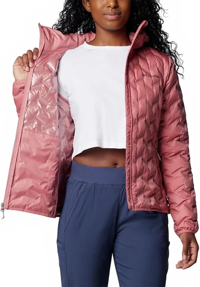 Columbia Delta Ridge II Down Kadın Kaz Tüyü Mont - Resim 6