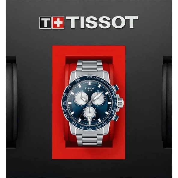 T1256171104100 Tissot Supersport Chrono Erkek Kol Saati T125.617.11.041.00 - Resim 4