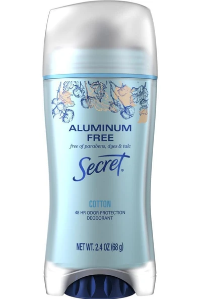 Aluminum Free Cotton Koltuk Altı Deodorant Stick 68gr ürün görseli