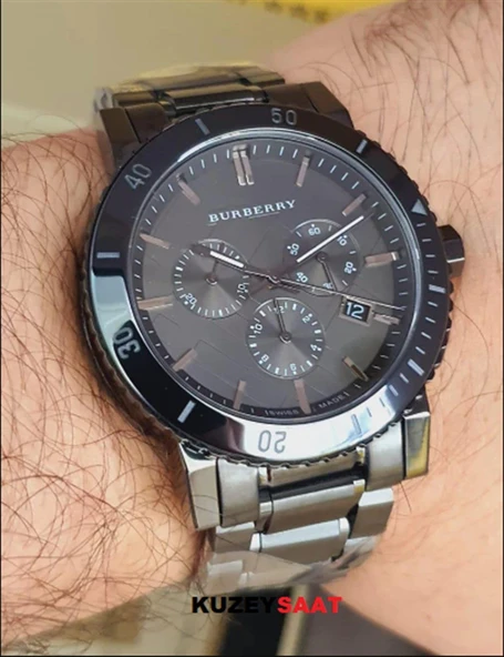 Burberry BU9381 Erkek Kol Saati - Resim 4