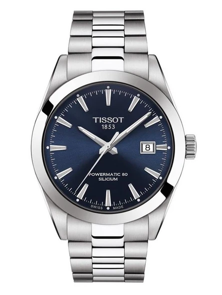 Tissot T1274071104100 Gentleman Powermatic 80 Silicium Erkek Kol Saati T127.407.11.041.00 ürün görseli