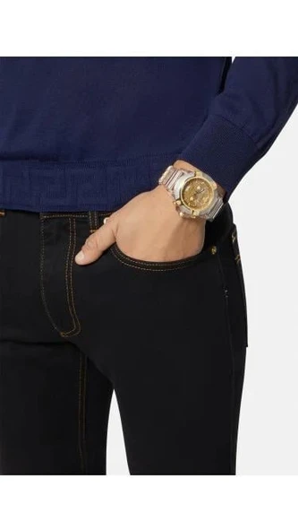 Versace VRSCVEZ700121 Erkek Kol Saati - 5