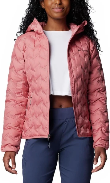 Columbia Delta Ridge II Down Kadın Kaz Tüyü Mont - Resim 4