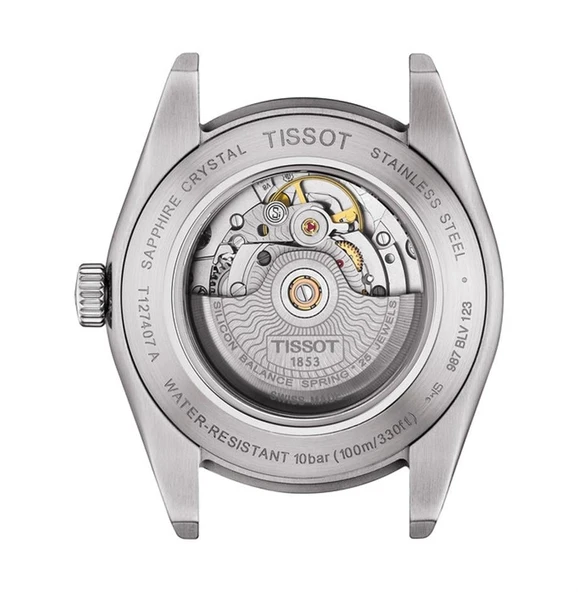 Tissot T1274071109101 Gentleman Powermatic 80 Silicium Erkek Kol Saati T127.407.11.091.01 - Resim 5