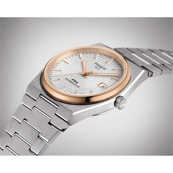Tissot PRX Powermatic 80 T1374072103100 Erkek Kol Saati T137.407.21.031.00 - Resim 6