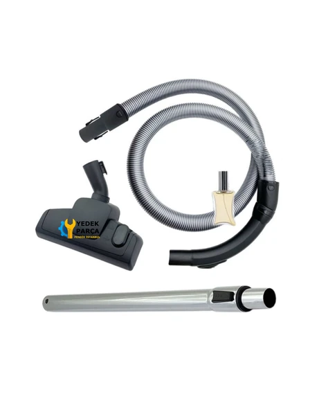 Arçelik Uyumlu S 6255 C Süpürge Katlanmaz Dayanıklı Güçlü Hortumu Seti Hediyeli ürün görseli